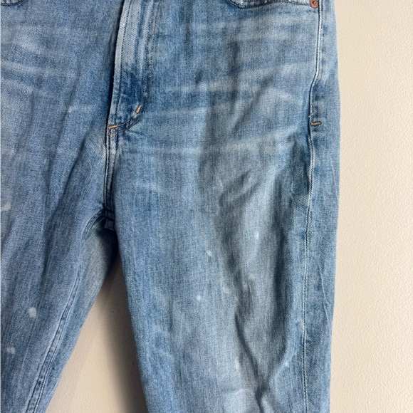 Citizens of Humanity Demy Crop Flare Jeans 28 Light Wash Distressed Vintage - Picture 3 of 8